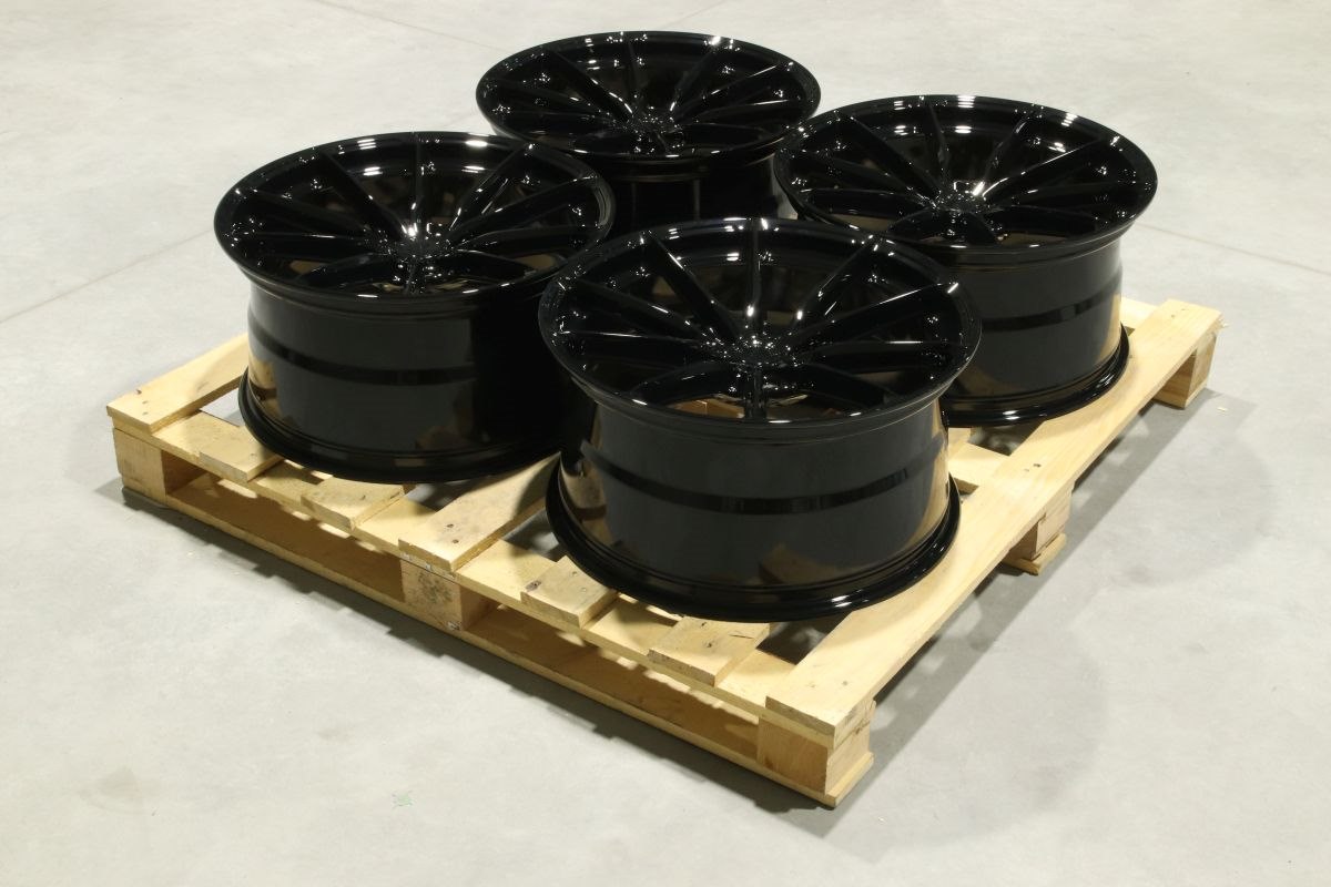 jante Set of JR37 20x10 ET45 5x112 Gloss Black