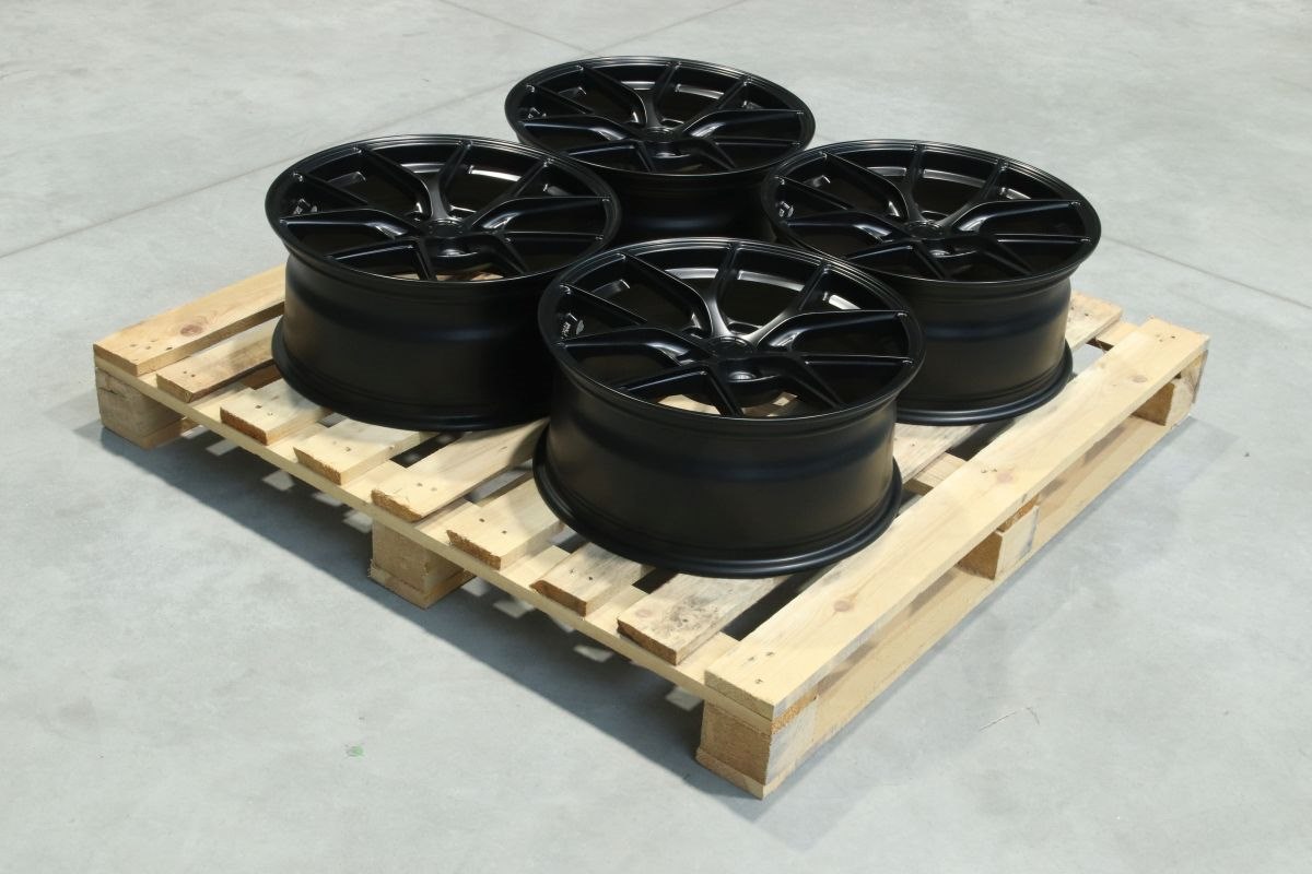 jante Set of SL01 17x7 ET35 + 17x7 ET40 5x100 Matt Black