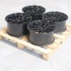 jante Set of SL04 19x9 ET20 + 19x10 ET30 5x120 Gloss Black
