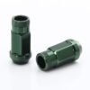 JR Wheels Forged Steel Japan Racing Nuts JN1 12x1,5 Green