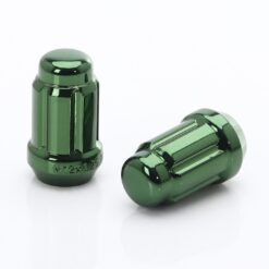JR Wheels Forged Steel Japan Racing Nuts JN2 12x1,5 Green