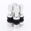 JR Wheels Set of Aluminum air valves JR v2 - SILVER