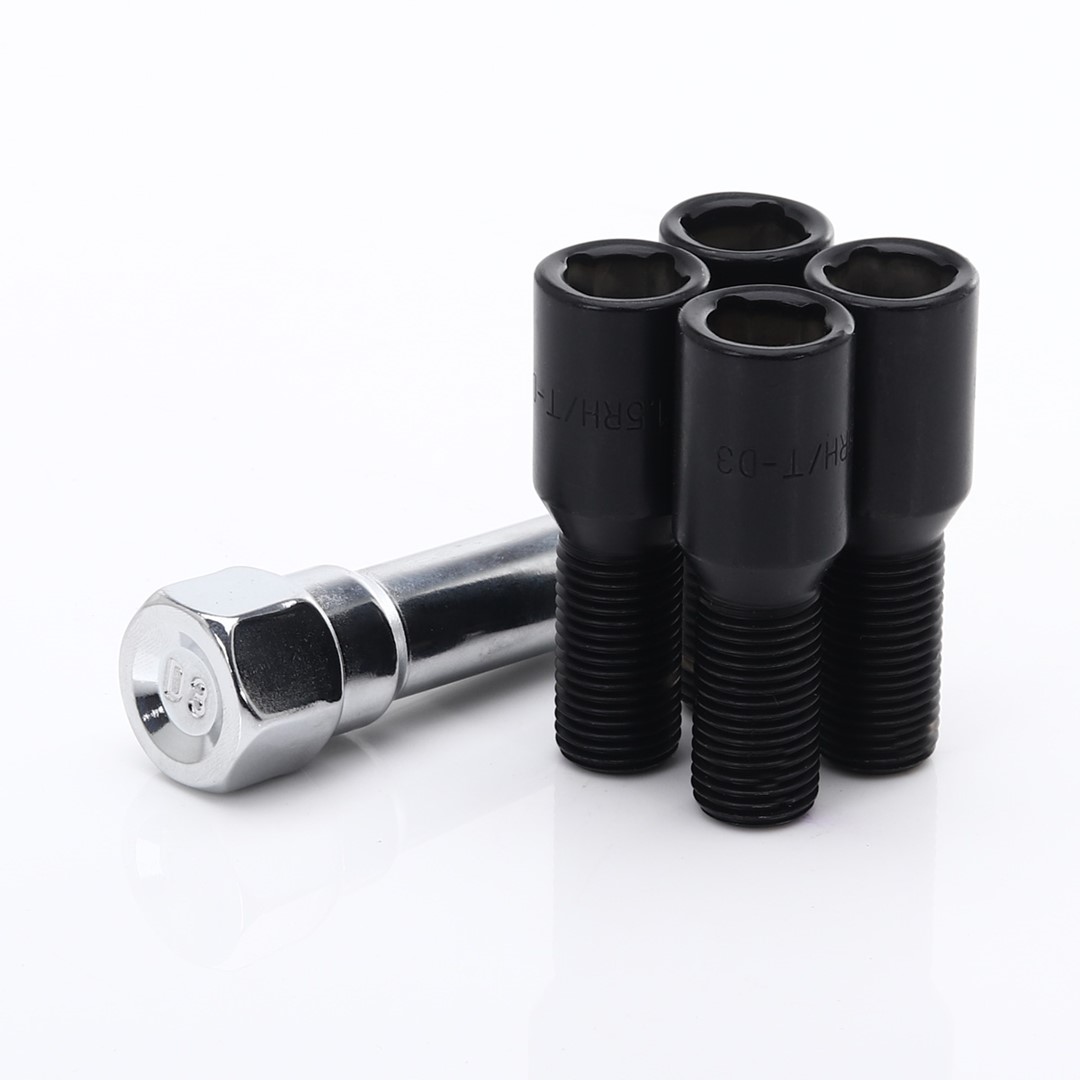 JR Wheels Anti-theft bolts JR ATB1 - 12x1,5 Black JR Wheels Anti-theft bolts JR ATB1 - 12x1,5 Black