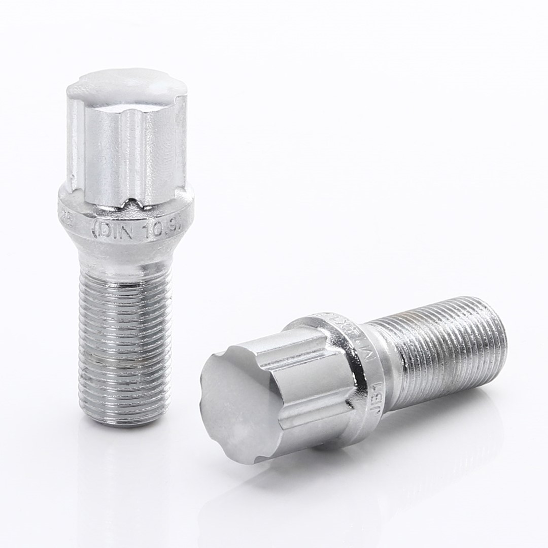 JR Wheels Japan Racing JB1 Bolts 14x1,25 Chrome JR Wheels Japan Racing JB1 Bolts 14x1,25 Chrome