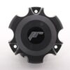 JR Wheels Center Cap 1066 6H Matt Black