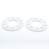 JR Wheels WS1 Spacers 3.5mm 5x114 69,7 Silver for Tesla