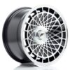 JR Wheels JR Wheels JR14 15x8 ET25 4x108 Gloss Black Machined Face