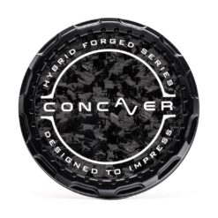 Concaver Concaver Premium Center Cap - Forged Carbon - Black Anodized