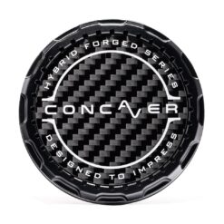 Concaver Concaver Premium Center Cap - Classic Carbon - Black Anodized