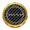 Concaver Concaver Premium Center Cap - Classic Carbon - Gold Anodized