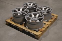 JR Wheels Set of SL03 19x9 ET20 + 19x10 ET29 5x120 Gloss Silver