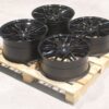 JR Wheels Set of JR28 20x8,5 ET25 + 20x10 ET40 5x112 Gloss Black