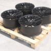JR Wheels Set of JR38 19x9 ET20 5x112 Matt Black