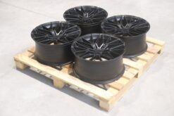 JR Wheels Set of JR38 19x9 ET20 5x112 Matt Black