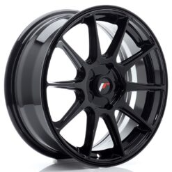 Japan Racing JR11 17x7 ET20-38 BLANK Gloss Black