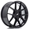 Japan Racing JR30 17x7 ET20-40 BLANK Gloss Black
