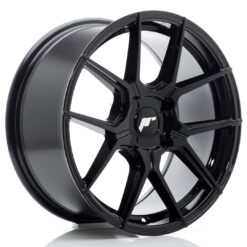 Japan Racing JR30 17x8 ET20-40 BLANK Gloss Black
