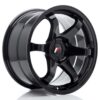Japan Racing JR3 17x9 ET20-35 BLANK Gloss Black