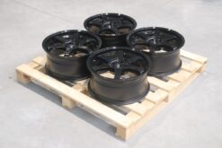 Japan Racing Set of JR3 18x8 ET37 5x108 Gloss Black