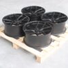 Japan Racing Set of SL01 19x9 ET35 5x114,3 Matt Black