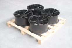 Japan Racing Set of SL01 19x9 ET35 5x114,3 Matt Black