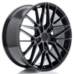 Japan Racing JR38 20x8 ET40 5x112 Black Machined