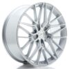 Japan Racing JR38 20x8 ET20 5x112 Silver Machined