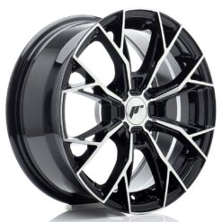 Japan Racing JR49 16x7 ET40 4x100 Gloss Black Machined