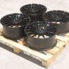 Japan Racing Set of SL05 19x8 ET40 + 19x8,5 ET41 5x112 Gloss Black