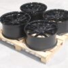 Japan Racing Set of JR44 21x9,5 ET35 + 21x10,5 ET30 5x112 Gloss Black
