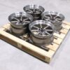 Japan Racing Set of JR19 17x8 ET0 + 17x9 ET-25 3x112 Gun Metal