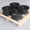 jante Set of JR3 18x8 ET35 5x100 Gloss Black